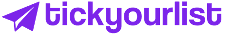 TickYourList logo desktop