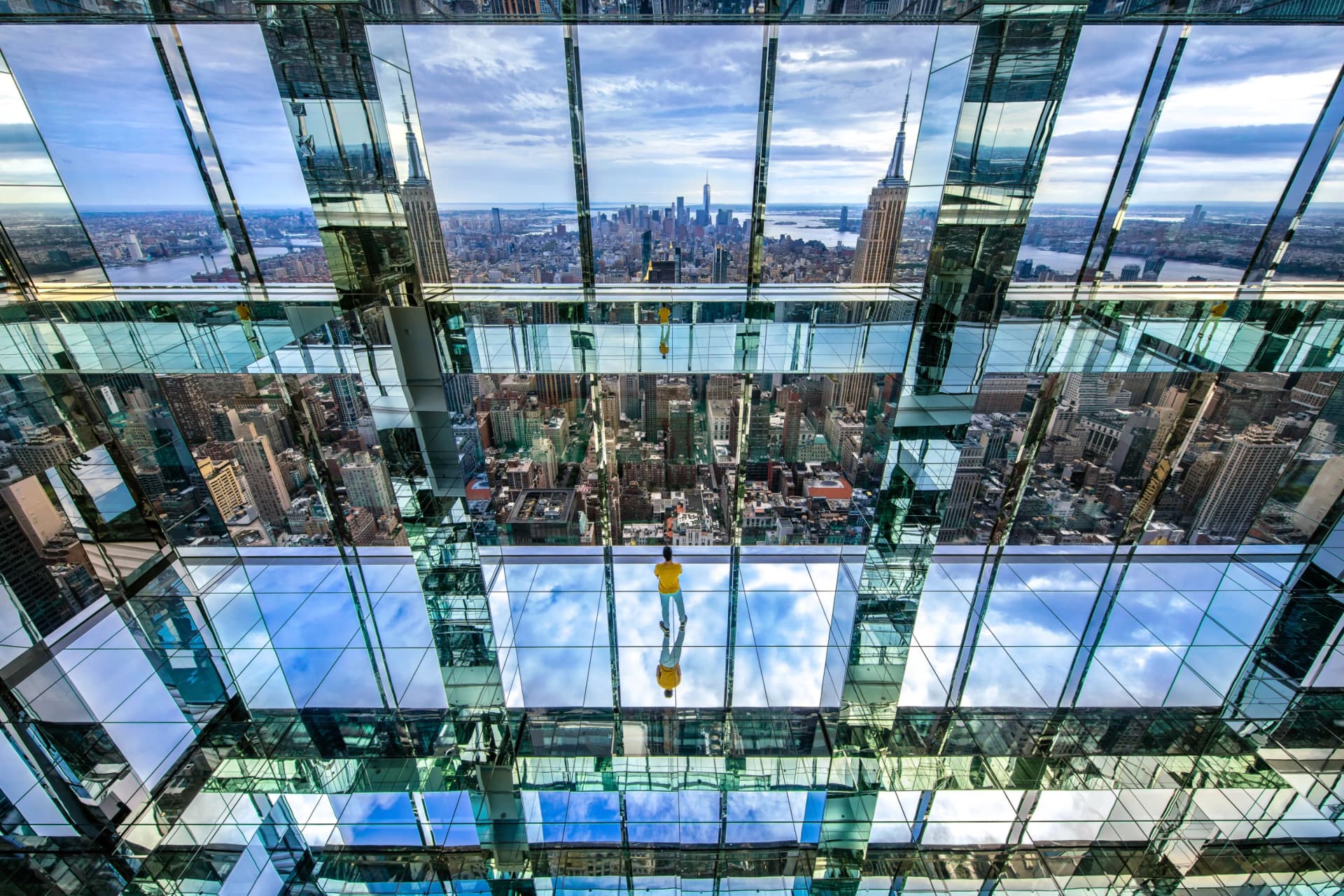 Breathtaking view from Summit One Vanderbilt, NYC