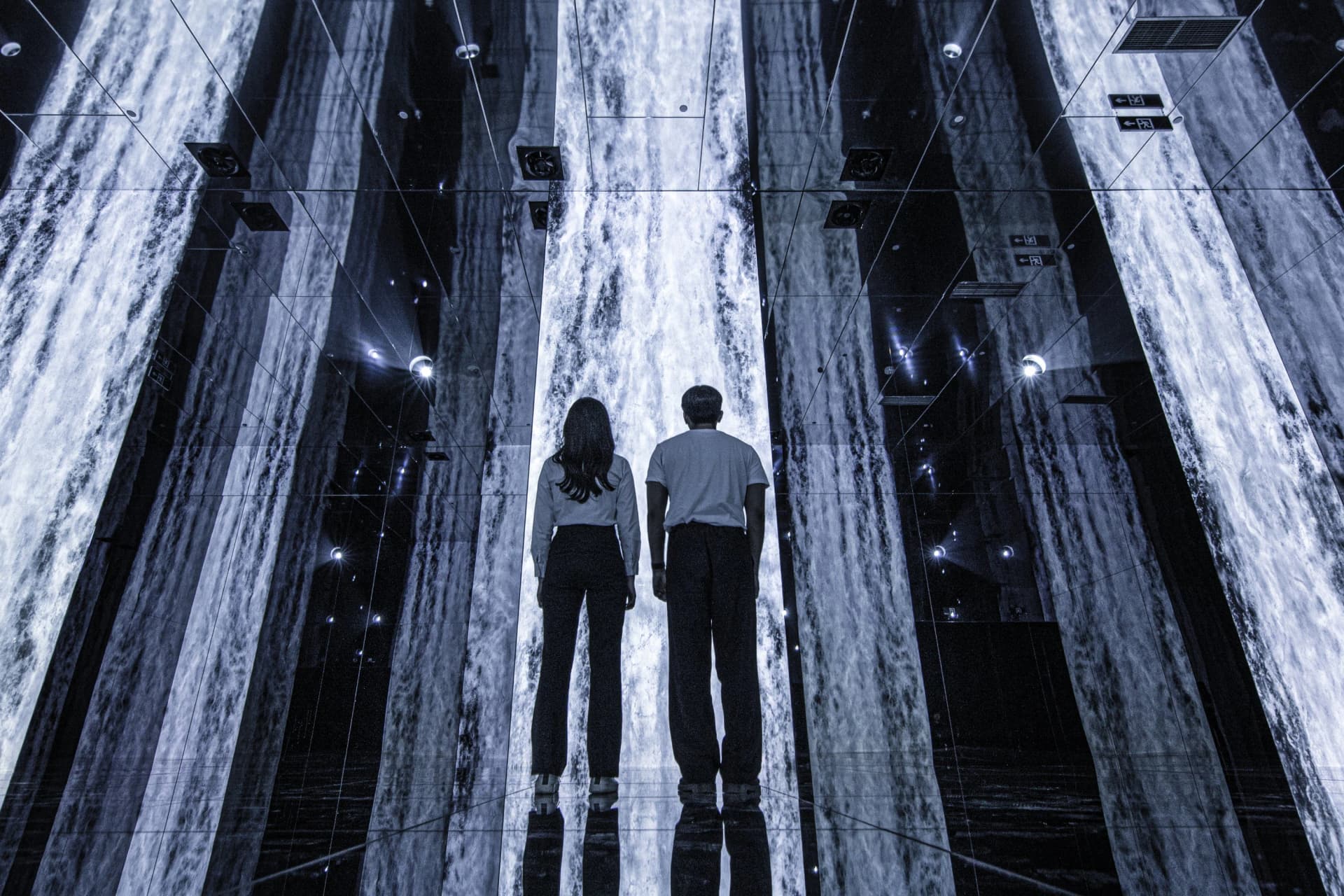 Interactive art experience at ARTE Museum Dubai