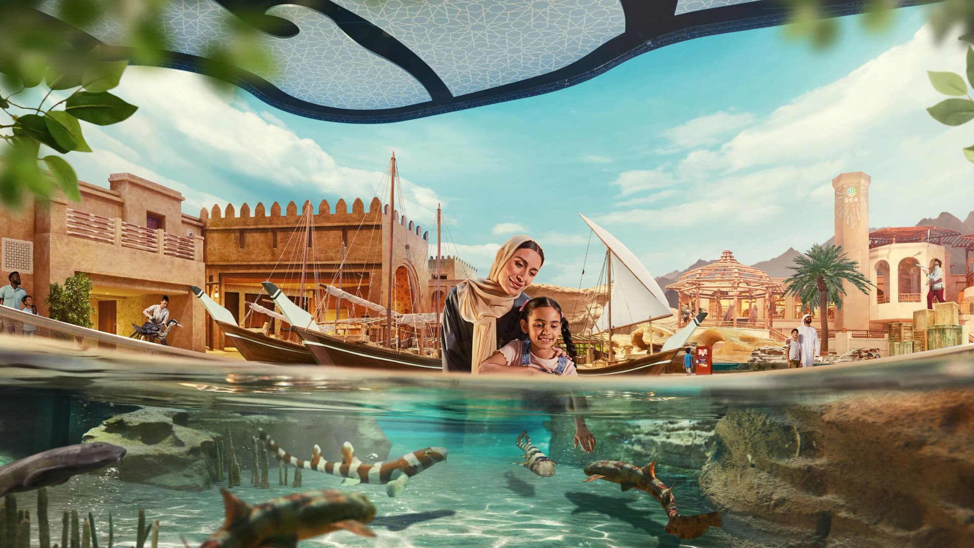 Exploring SeaWorld in Abu Dhabi, UAE