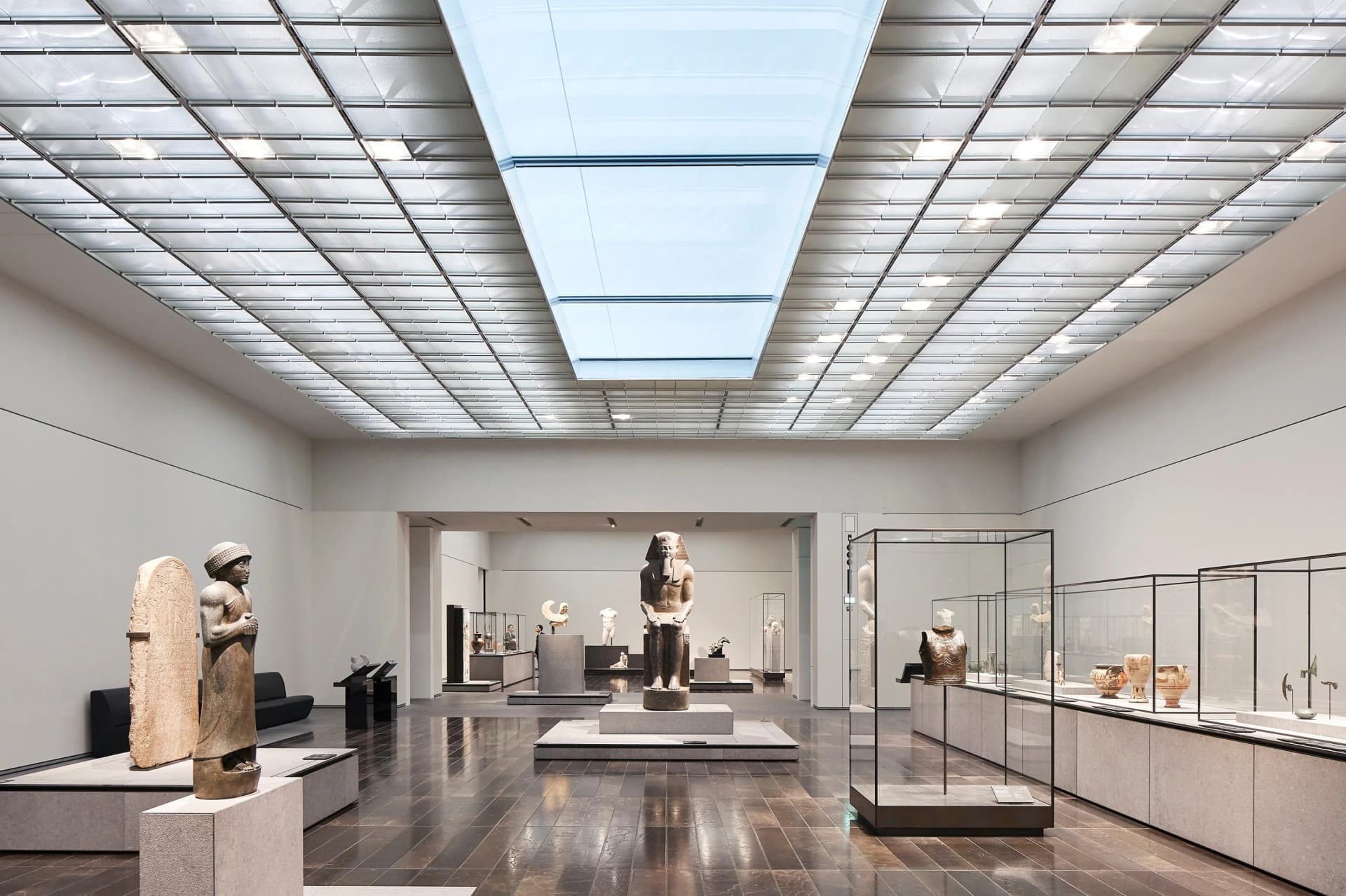 stunning artwork inside Louvre Abu Dhabi