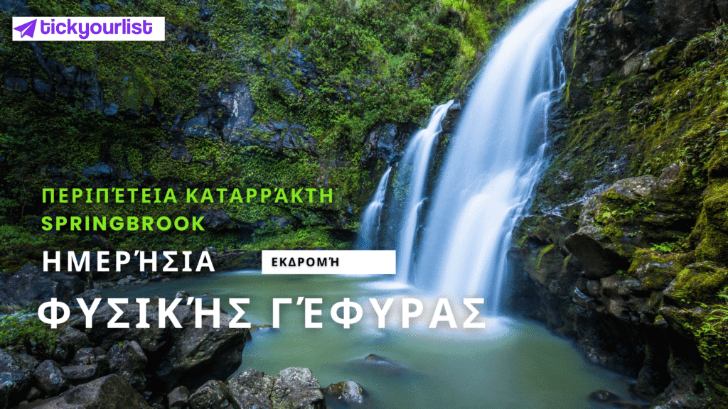 Περιπέτεια καταρράκτη Springbrook &#8211; Ημερήσια εκδρομή φυσικής γέφυρας