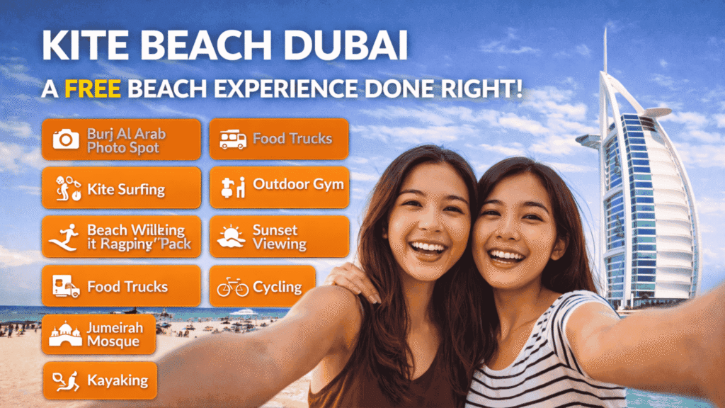 Kite Beach Dubai: A Free Beach Experience Done Right 