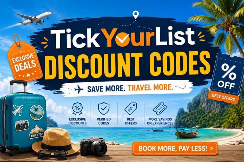 TickYourList Discount Codes
