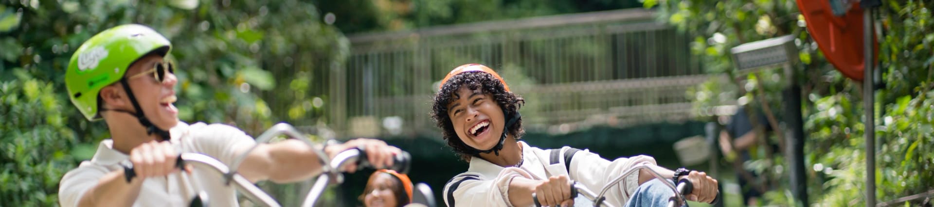 Skyline Luge ride at Sentosa, Singapore