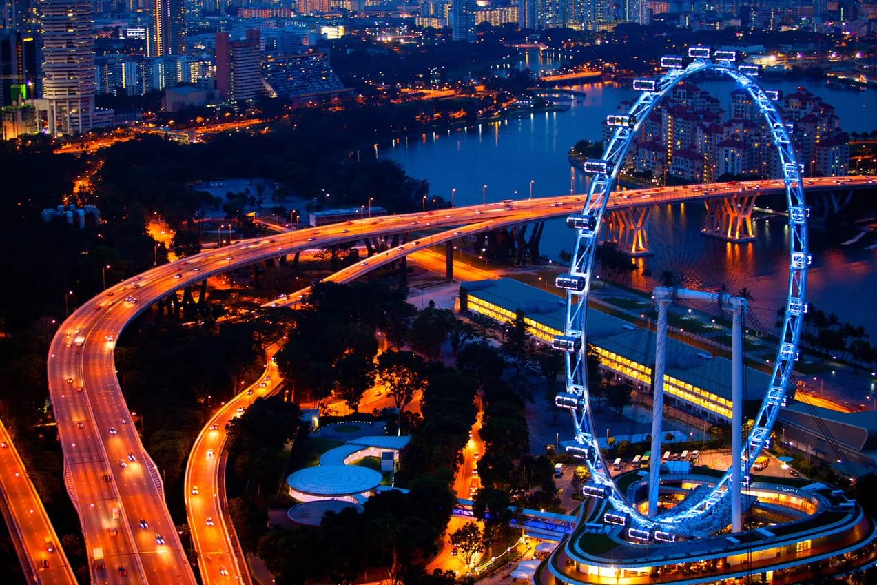 Singapore Flyer ticket for scenic views