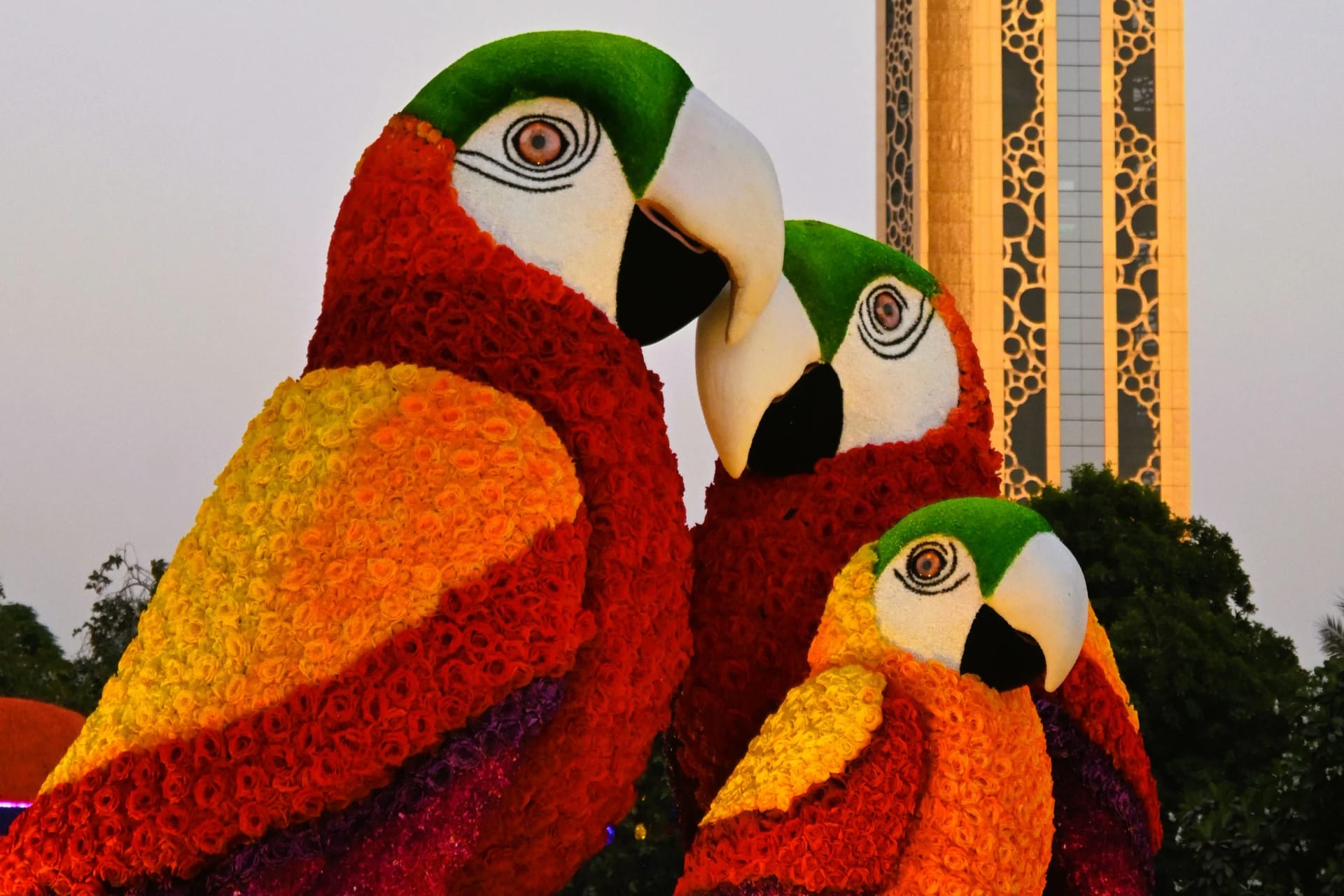 Illuminated Dubai Garden Glow Ticket experience