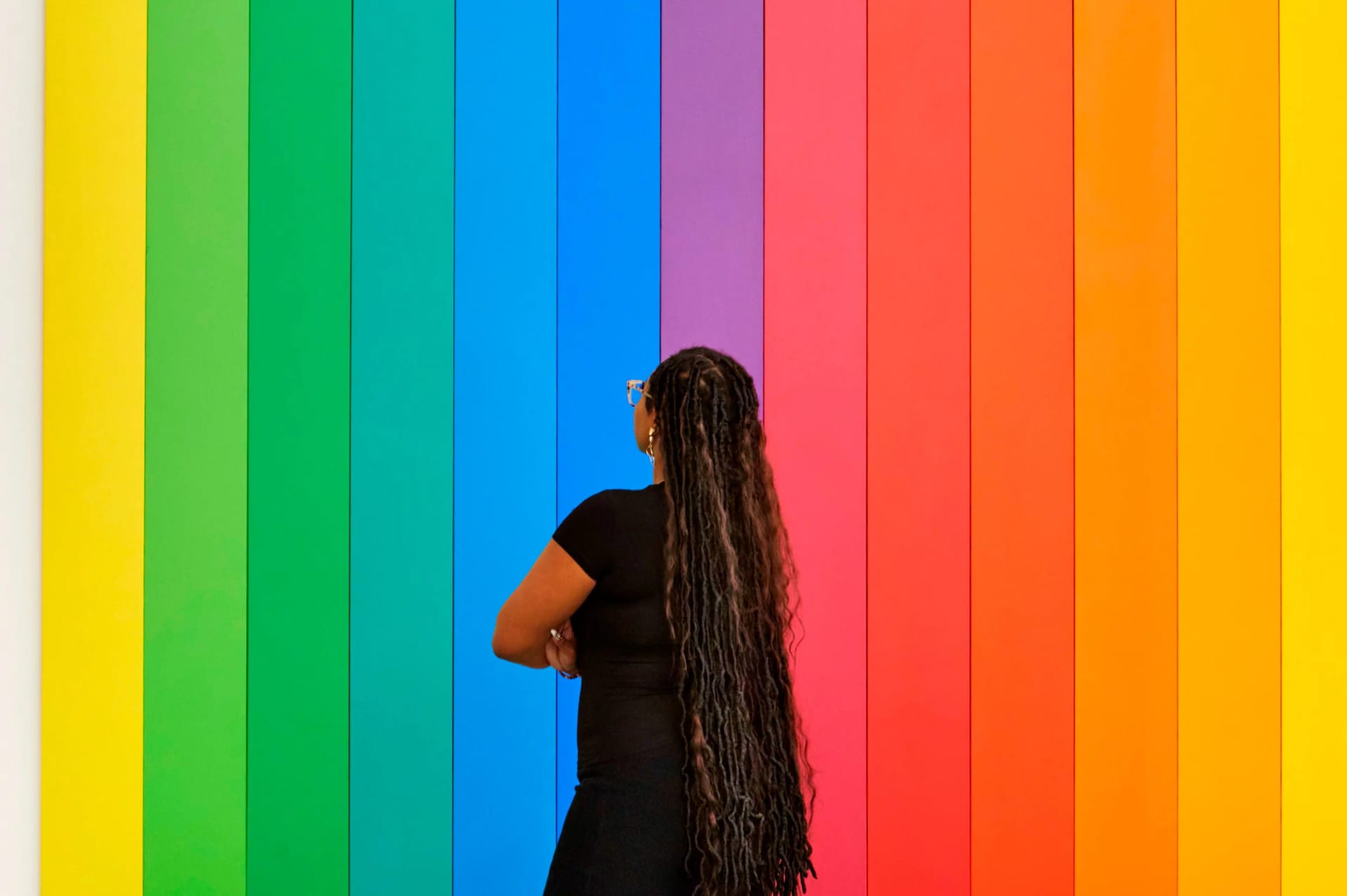 Visitors exploring artworks at MoMA in New York