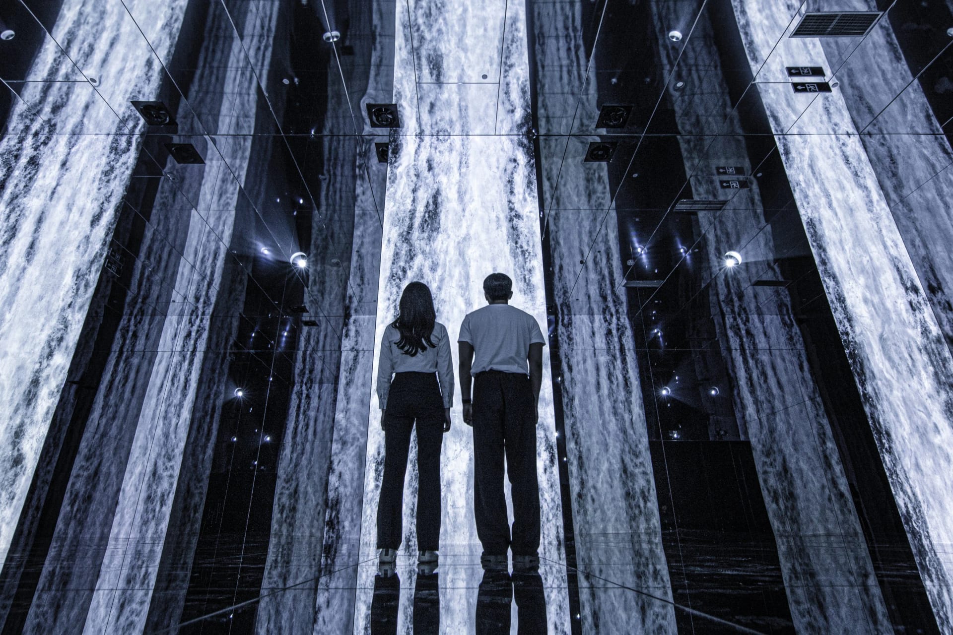 Interactive art experience at ARTE Museum Dubai