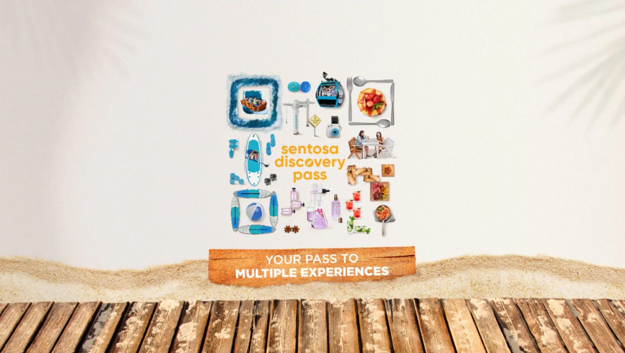 Exploring attractions with Sentosa Discovery Pass in Singapore