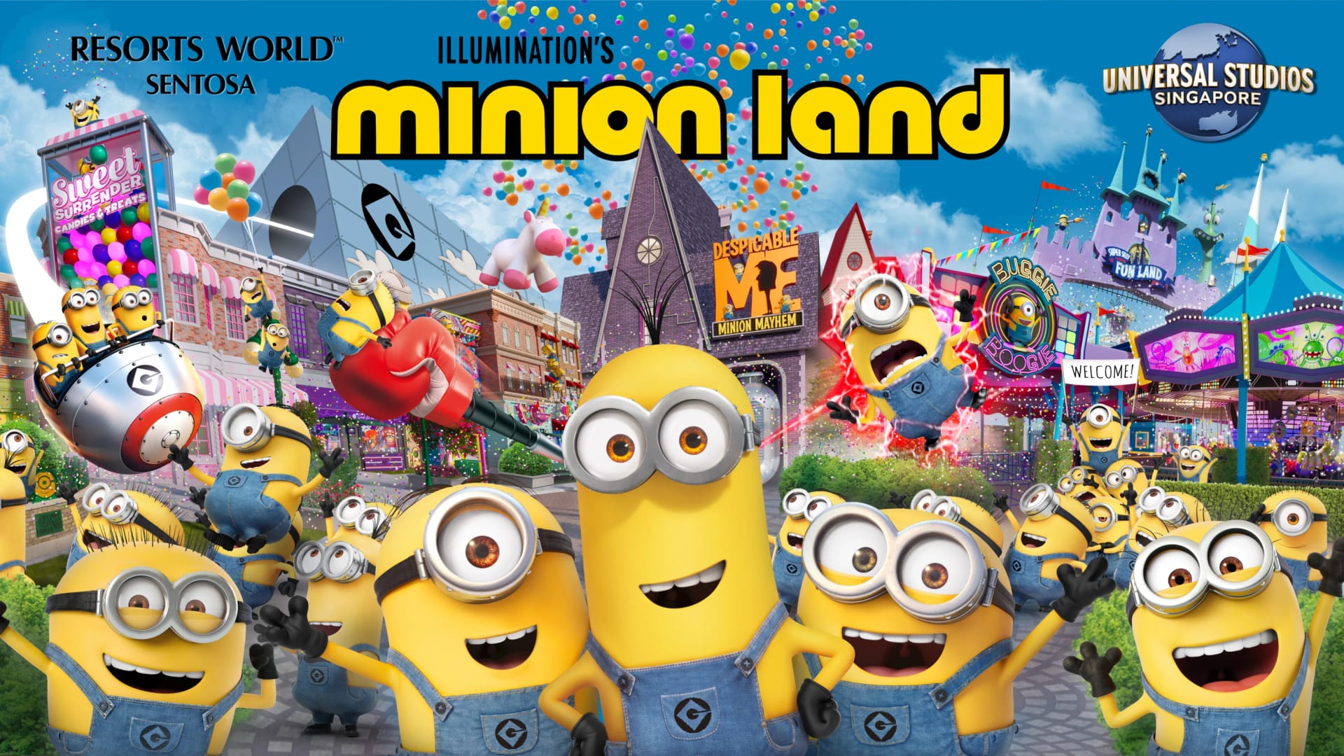 Exciting Minion Land at Universal Studios Singapore