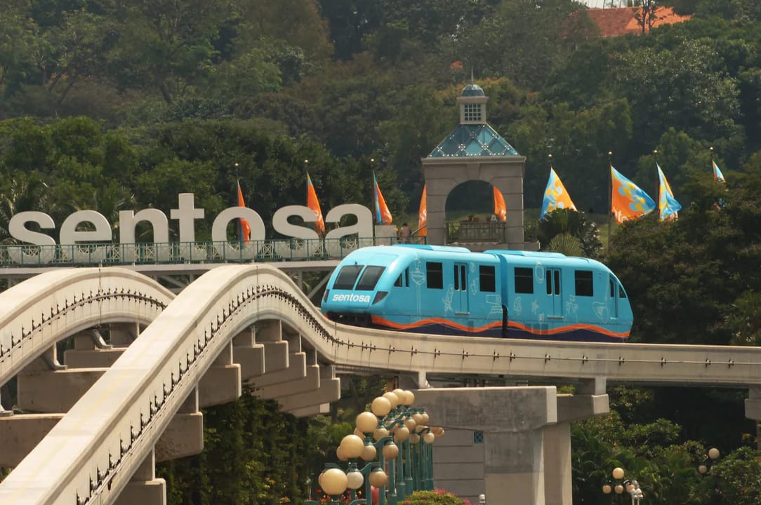 Sentosa Express Train ticket in Singapore