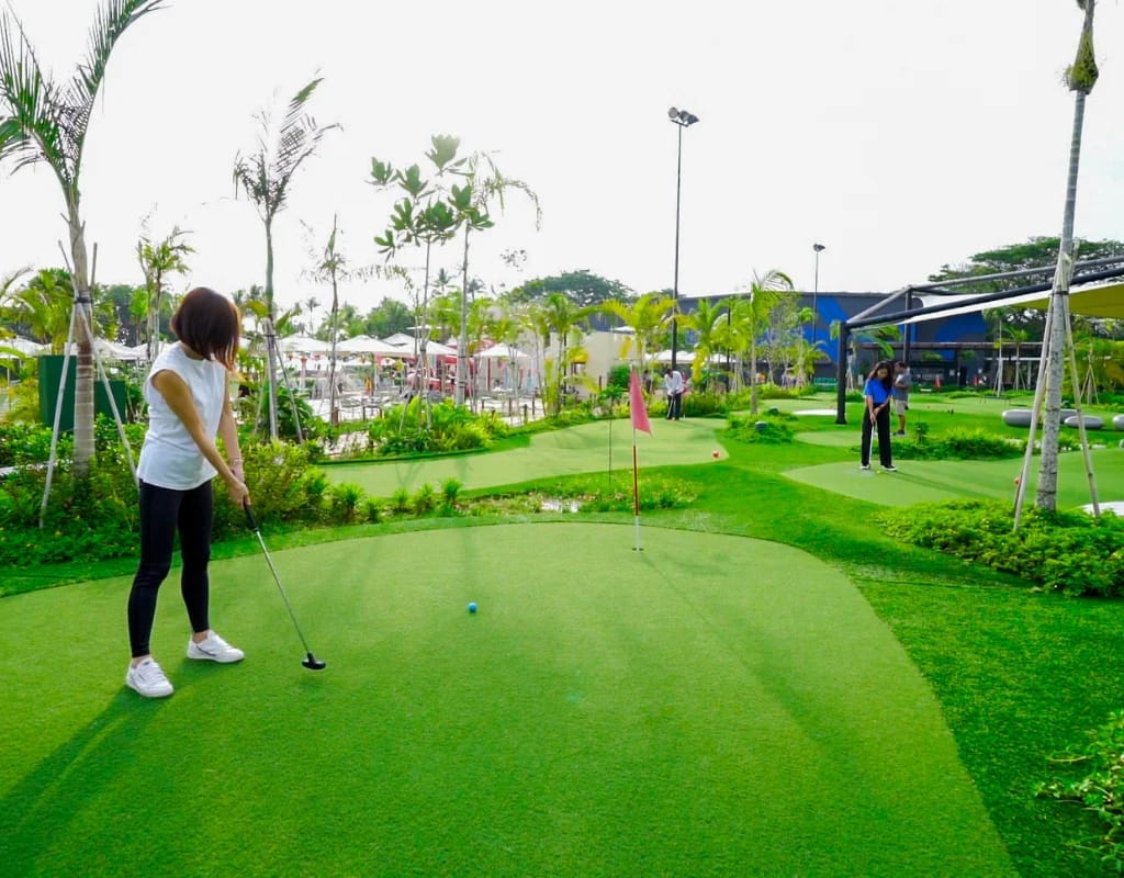 Exciting UltraGolf experience in Sentosa, Singapore