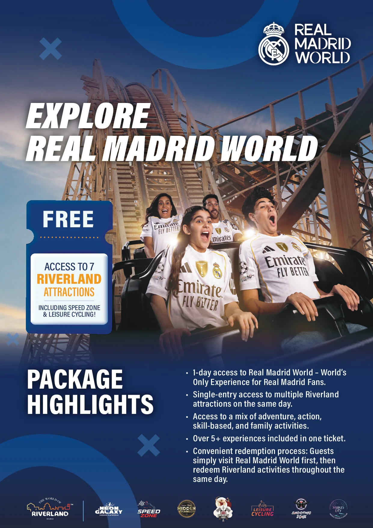 Experience Real Madrid World in Dubai