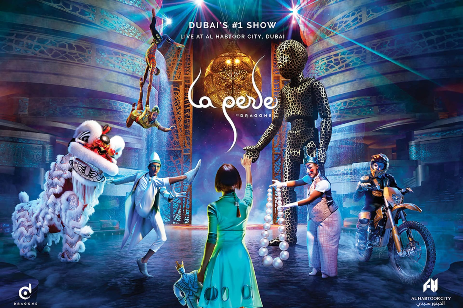 Exciting La Perle by Dragone show in Dubai