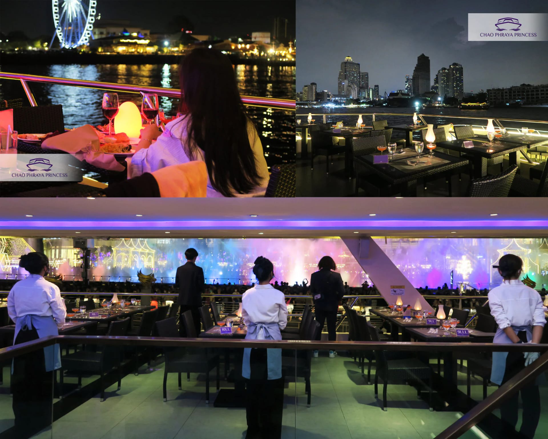 Chao Phraya Princess dinner cruise in Bangkok