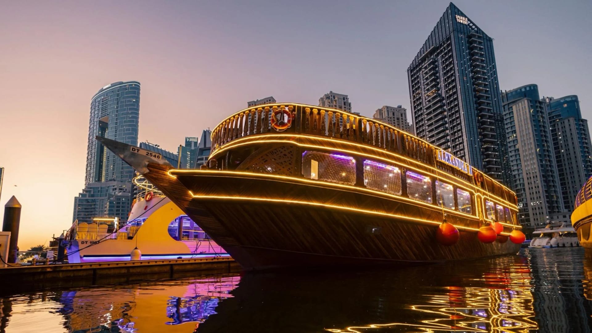 Scenic Alexandra Dhow dinner cruise in Dubai