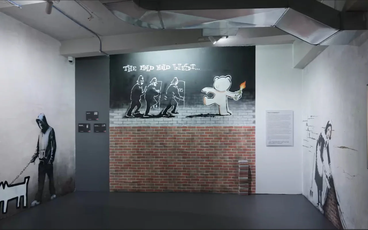 Banksy Museum exhibit in New York City