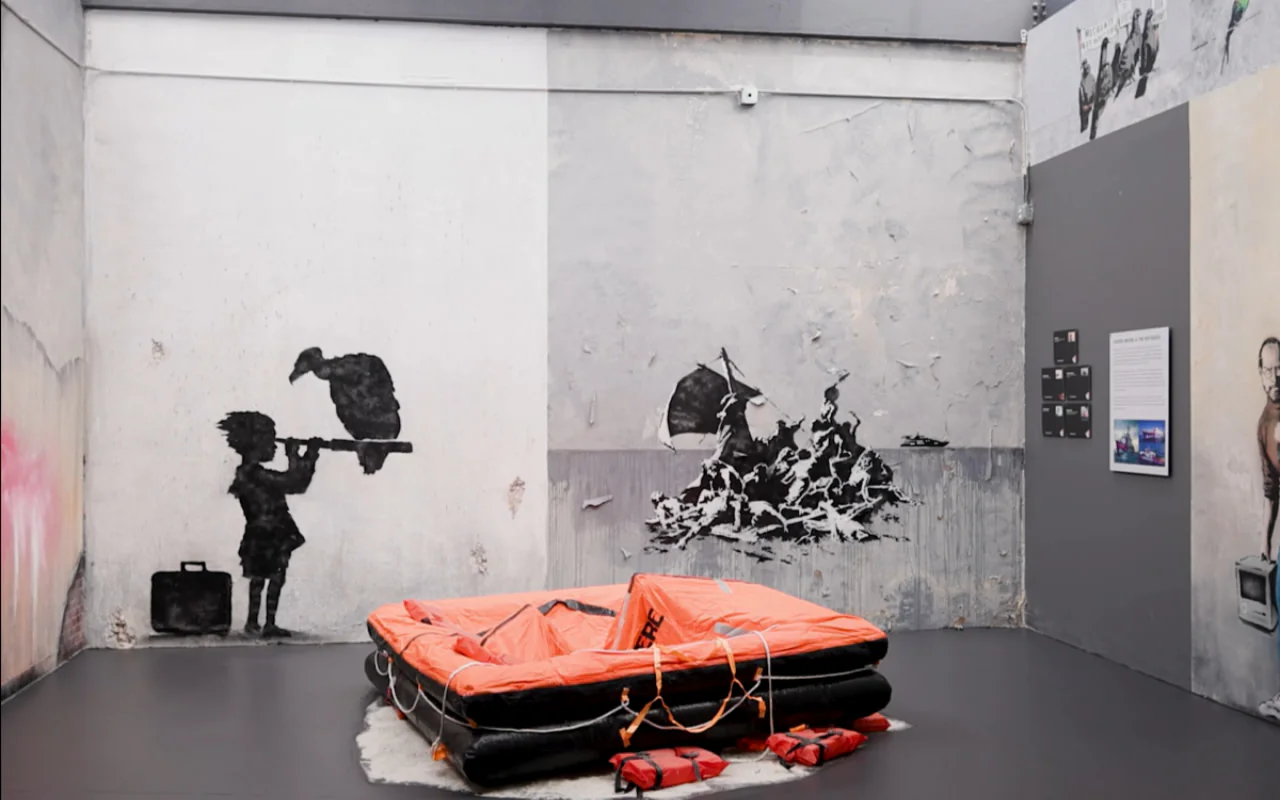 Banksy Museum exhibit in New York City
