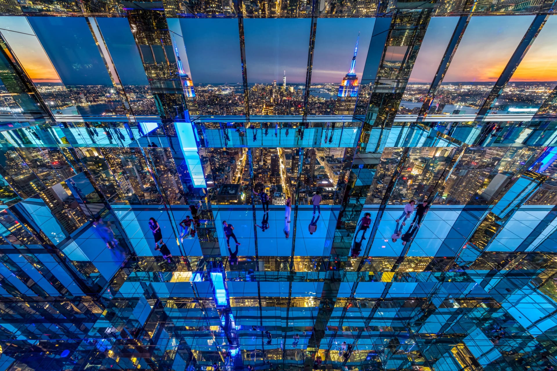 Breathtaking views from Summit One Vanderbilt in New York