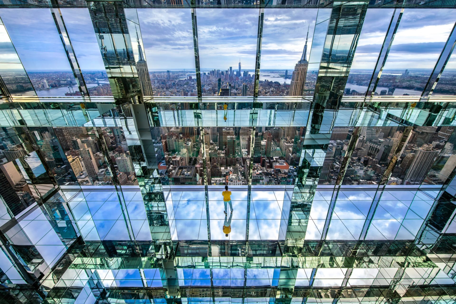 Stunning view from Summit One Vanderbilt in New York