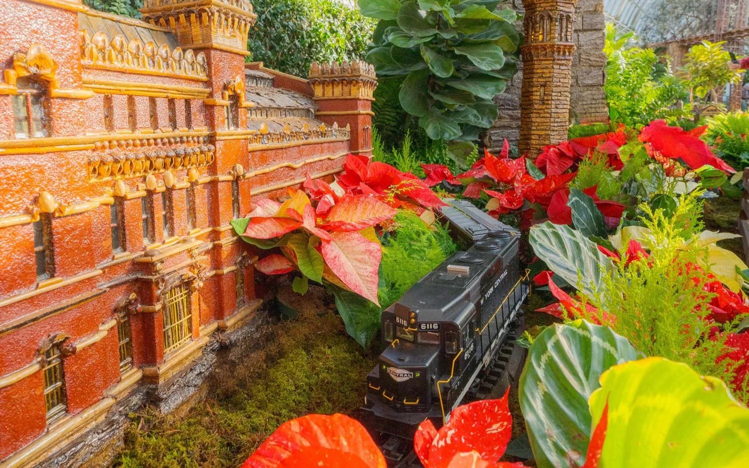 New York Botanical Garden model train display