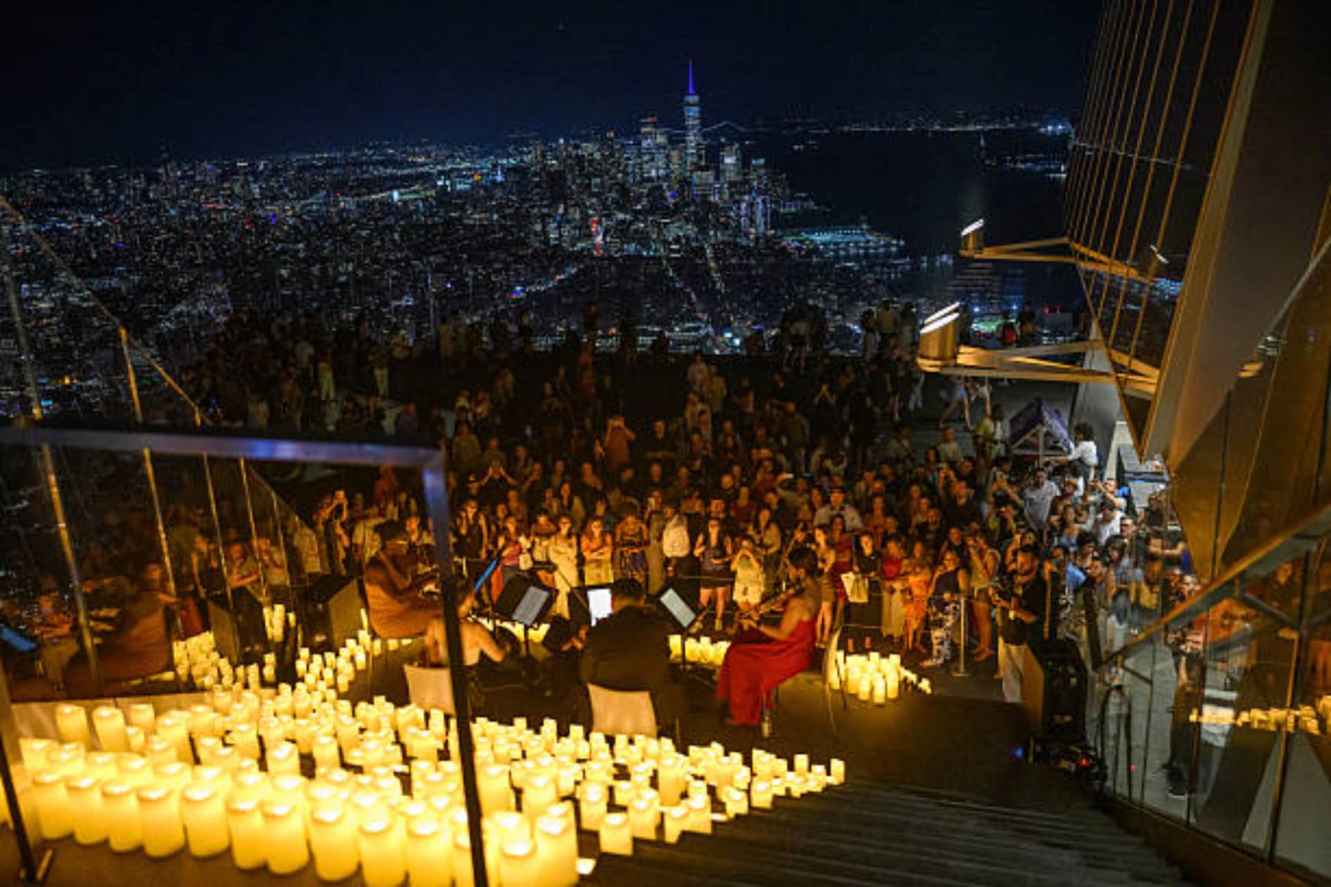 Edge Observation Deck view in New York City