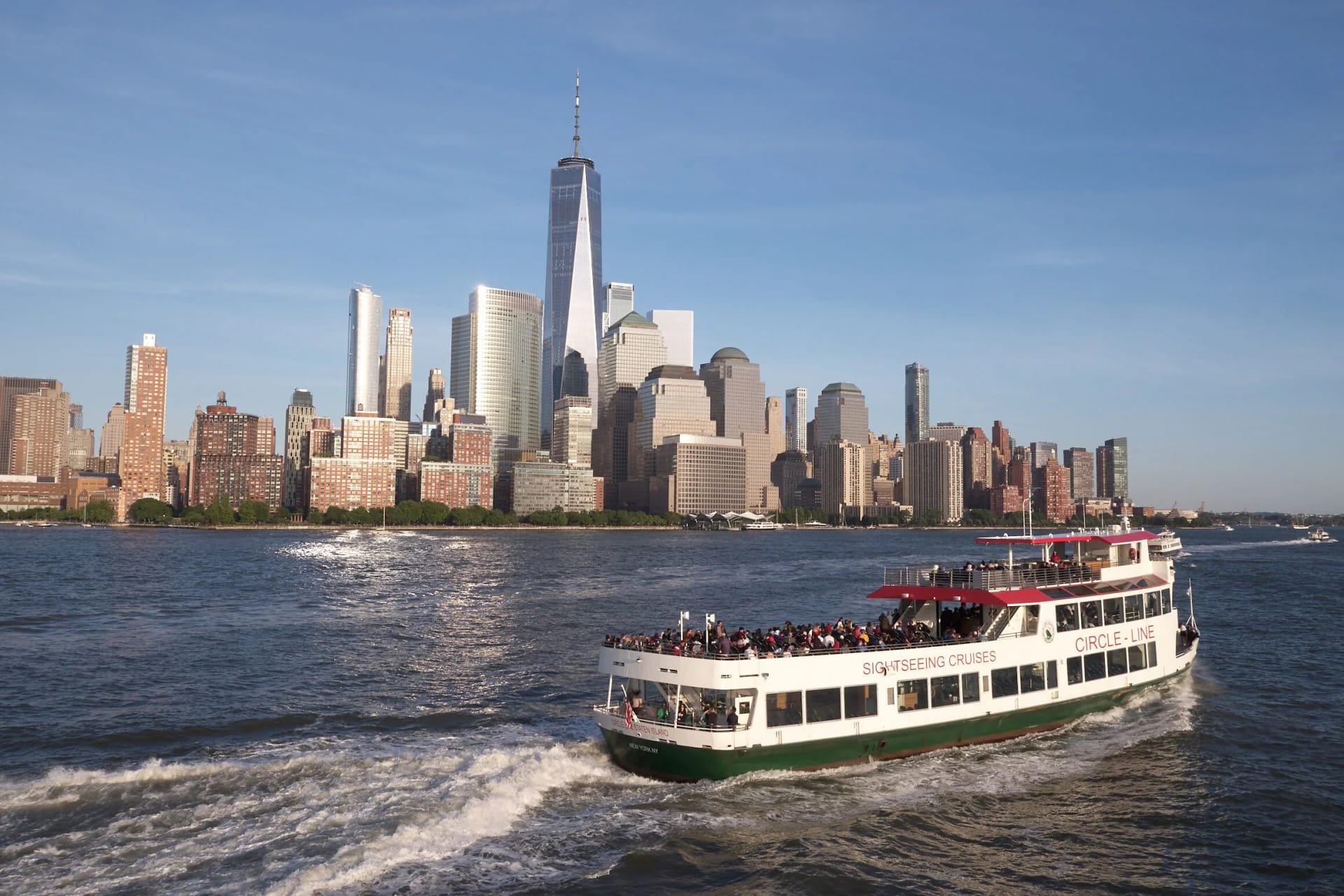 New York Landmarks Cruise showcasing iconic skyline
