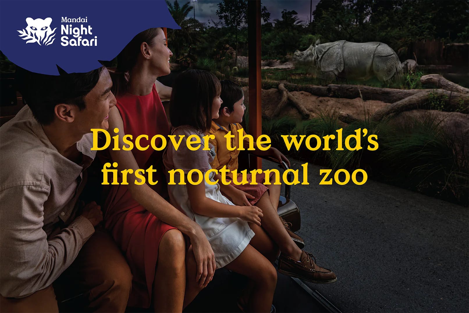 Night safari experience at Mandai Wildlife Reserve, Singapore