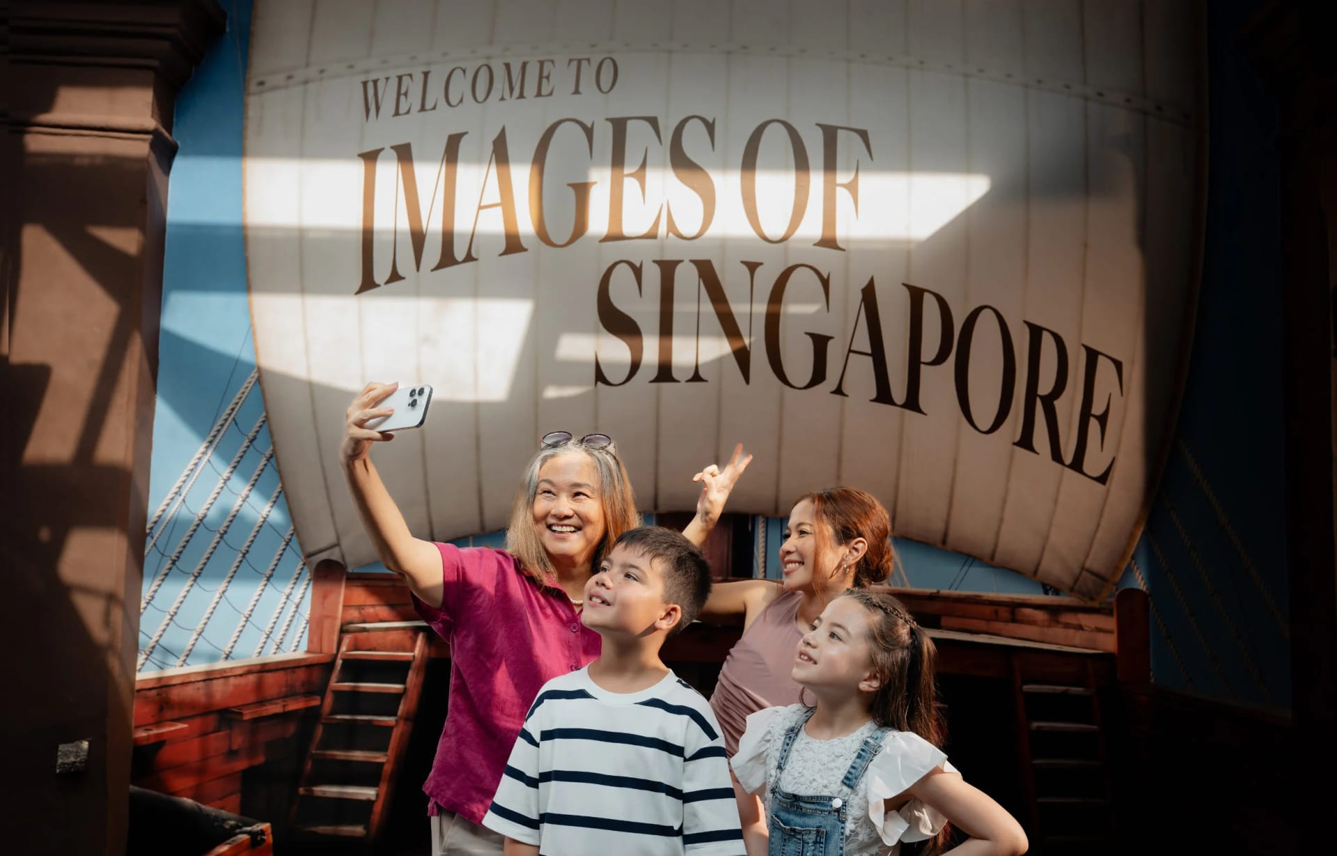 Madame Tussauds Singapore wax figures exhibit