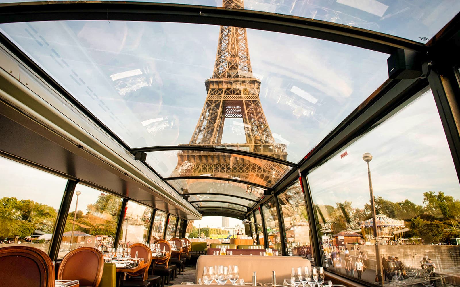 Marina Seine River Lunch Cruise with Brasserie Menu