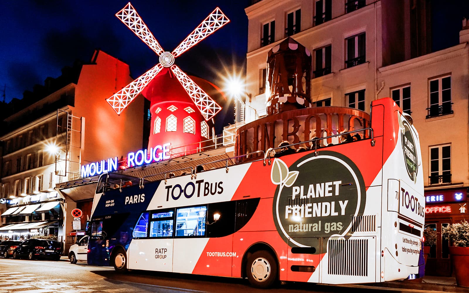 Tootbus: Paris Night Bus Tour