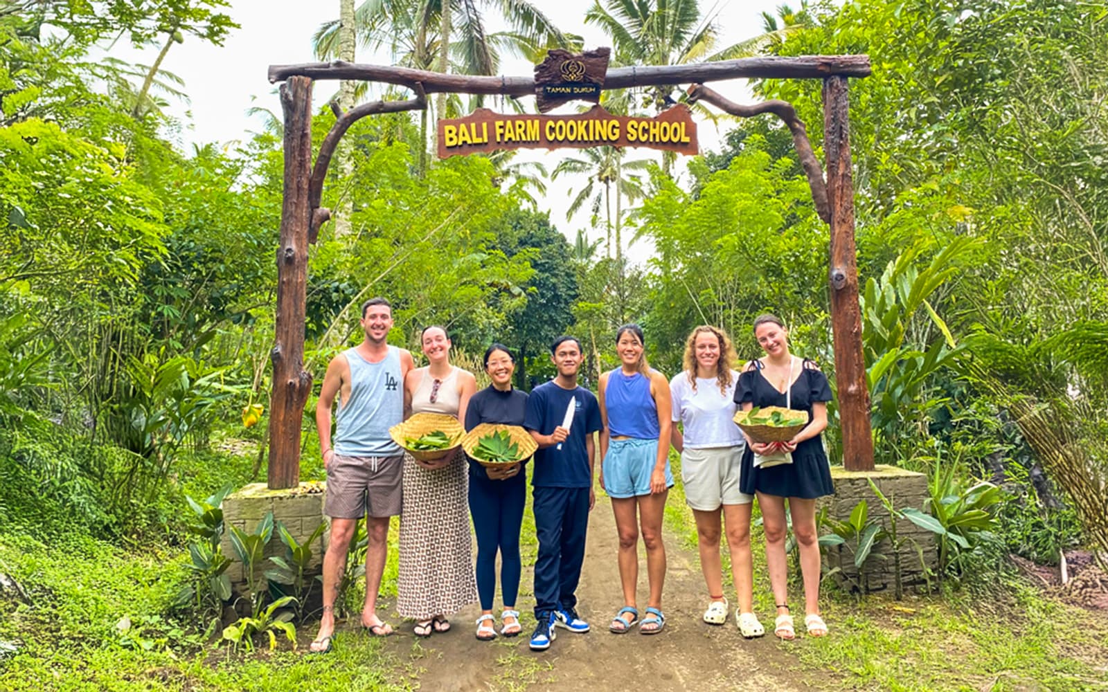 Ubud: Bali Farm Cooking Class with Market Tour experience tickets in Bali | TickYourList