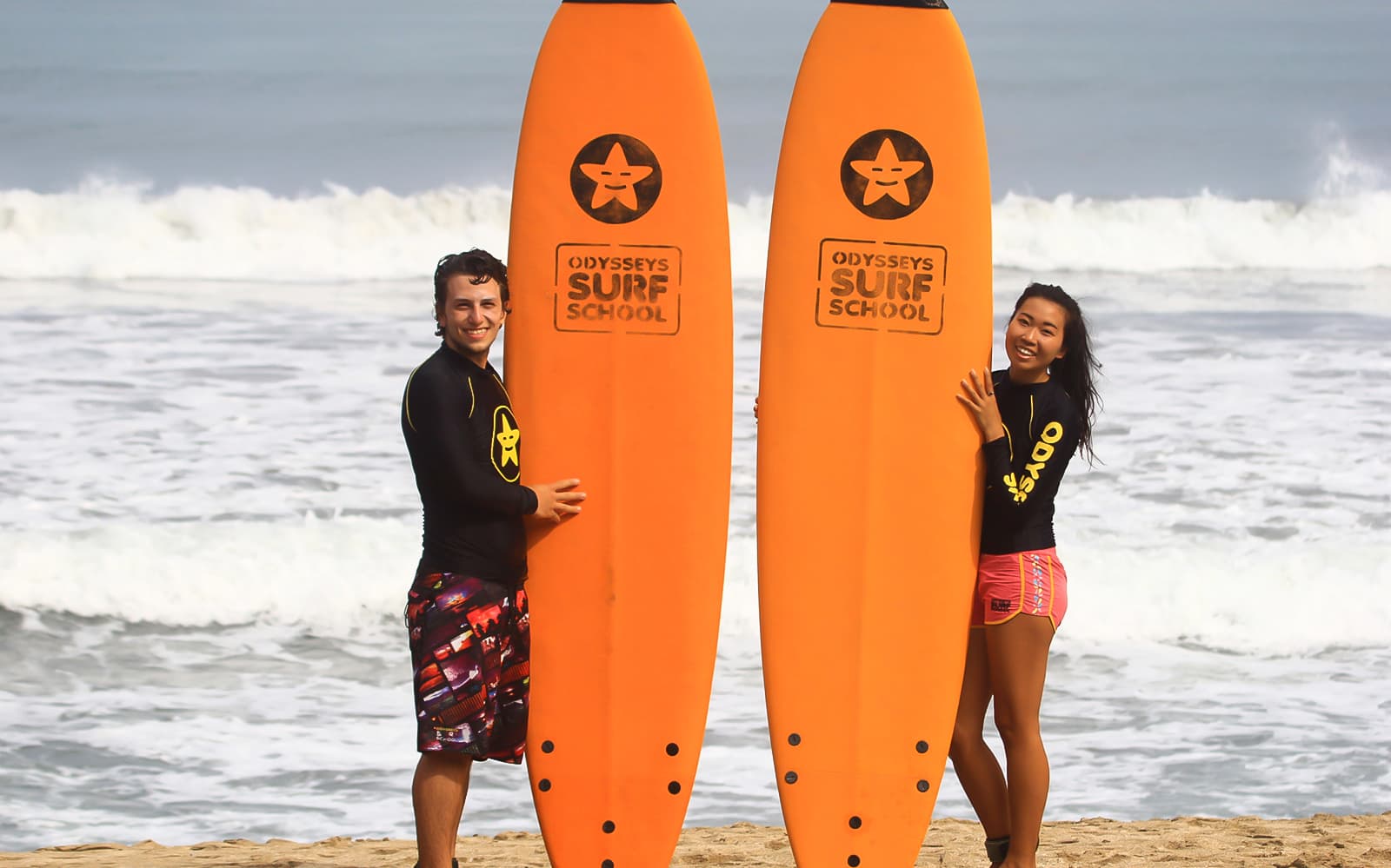 1-Day Surf Lesson at Odysseys Surf School