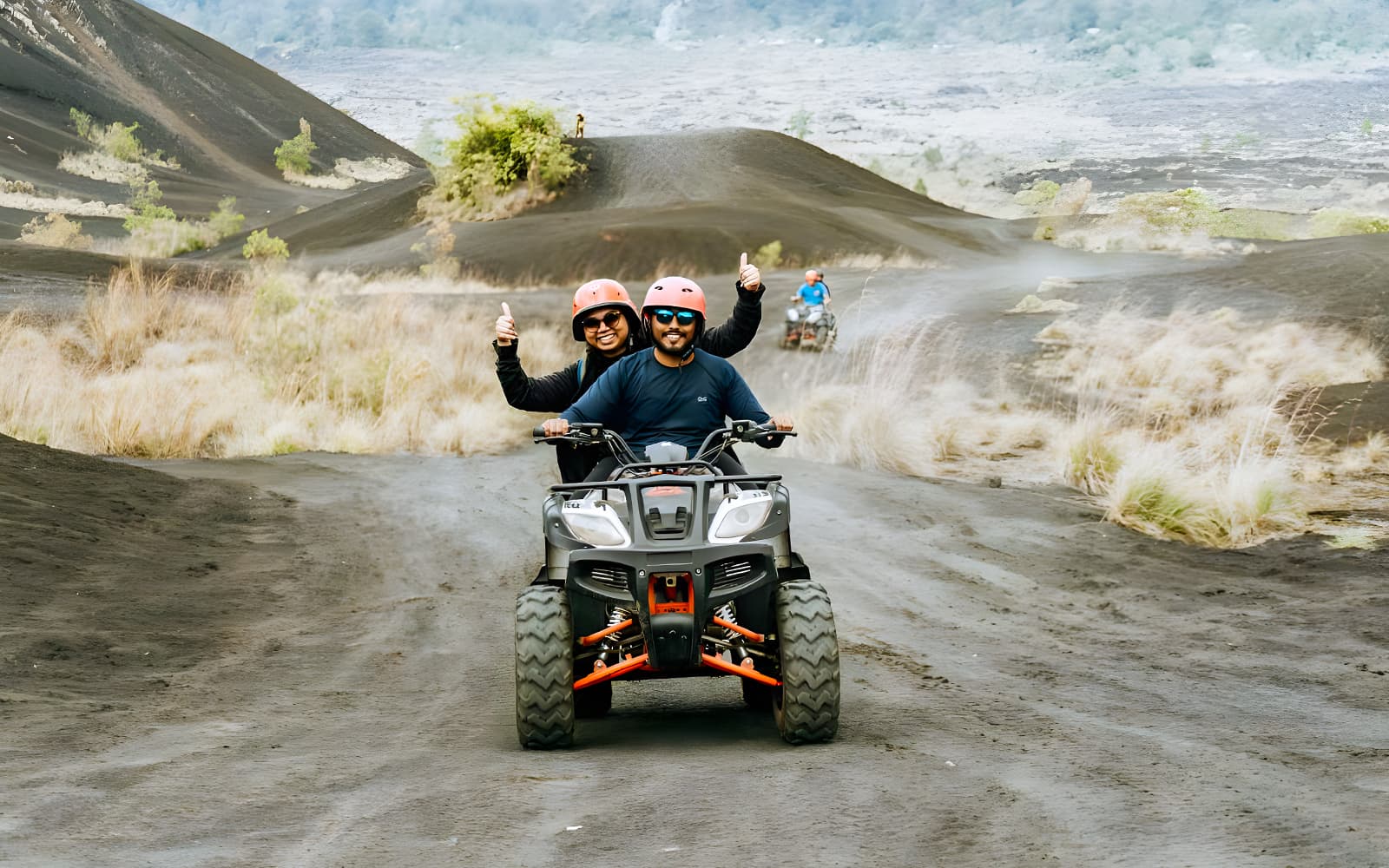 Kintamani: ATV Quad Bike Tour & Mount Batur Natural Hot Springs