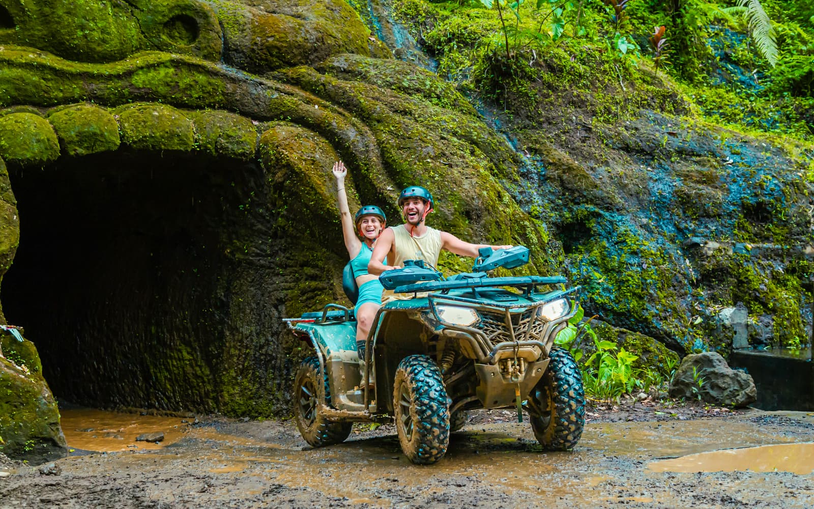 Ubud: ATV Adventure with Sacred Monkey Forest & Tegalalang Rice Terrace