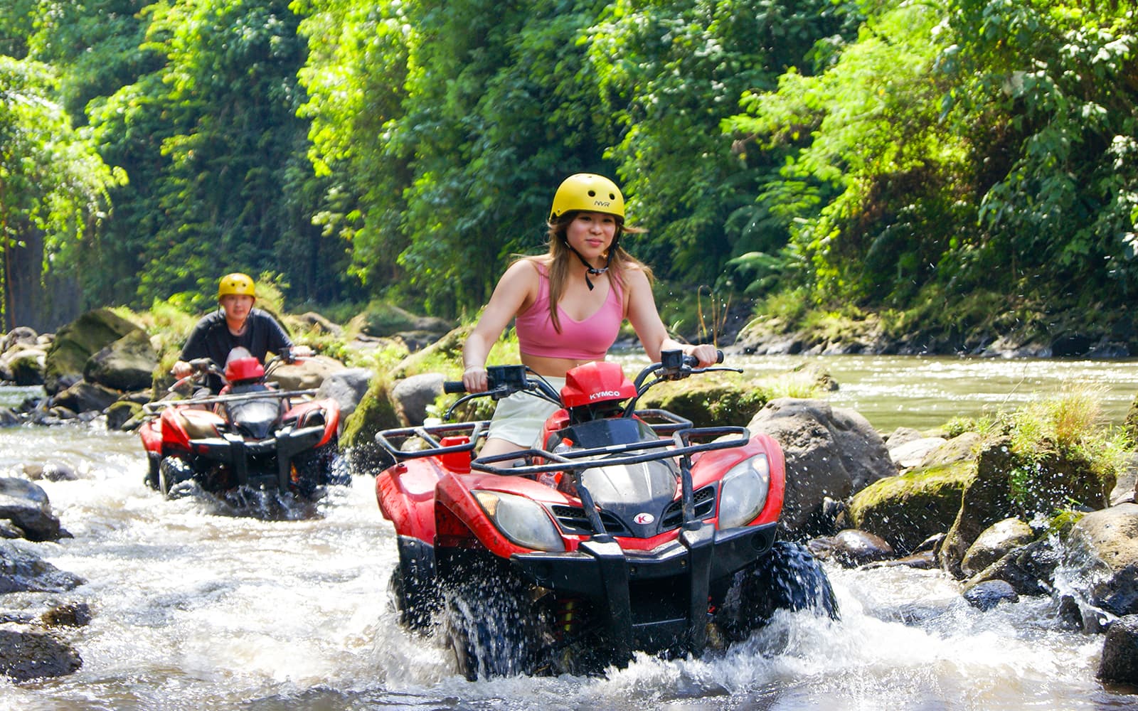 Ubud: ATV Quad Bike Adventure with Ayung River Rafting