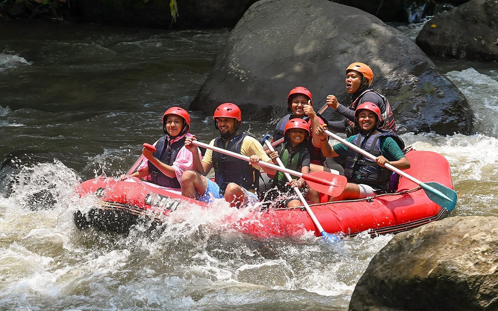 Ubud Ayung River White Water Rafting