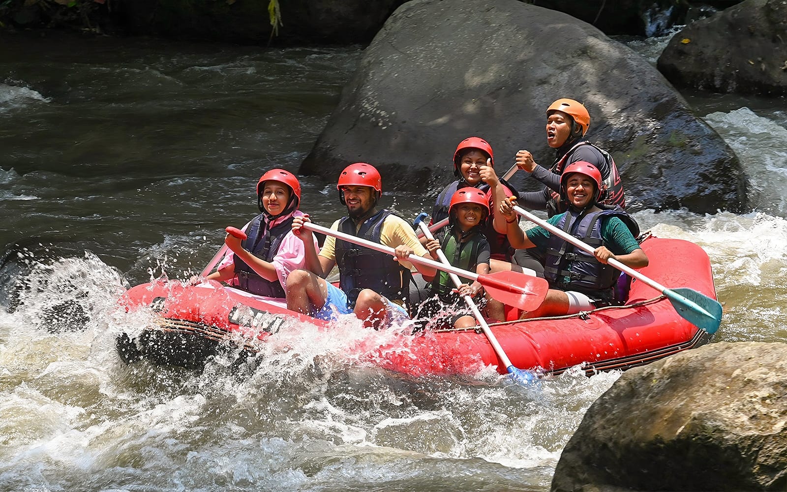 Ubud Ayung River White Water Rafting experience tickets in Bali | TickYourList