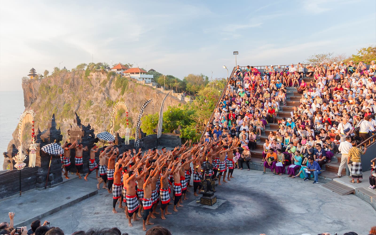 From Bali: Uluwatu Temple Sunset Tour with Kecak & Fire Dance Show