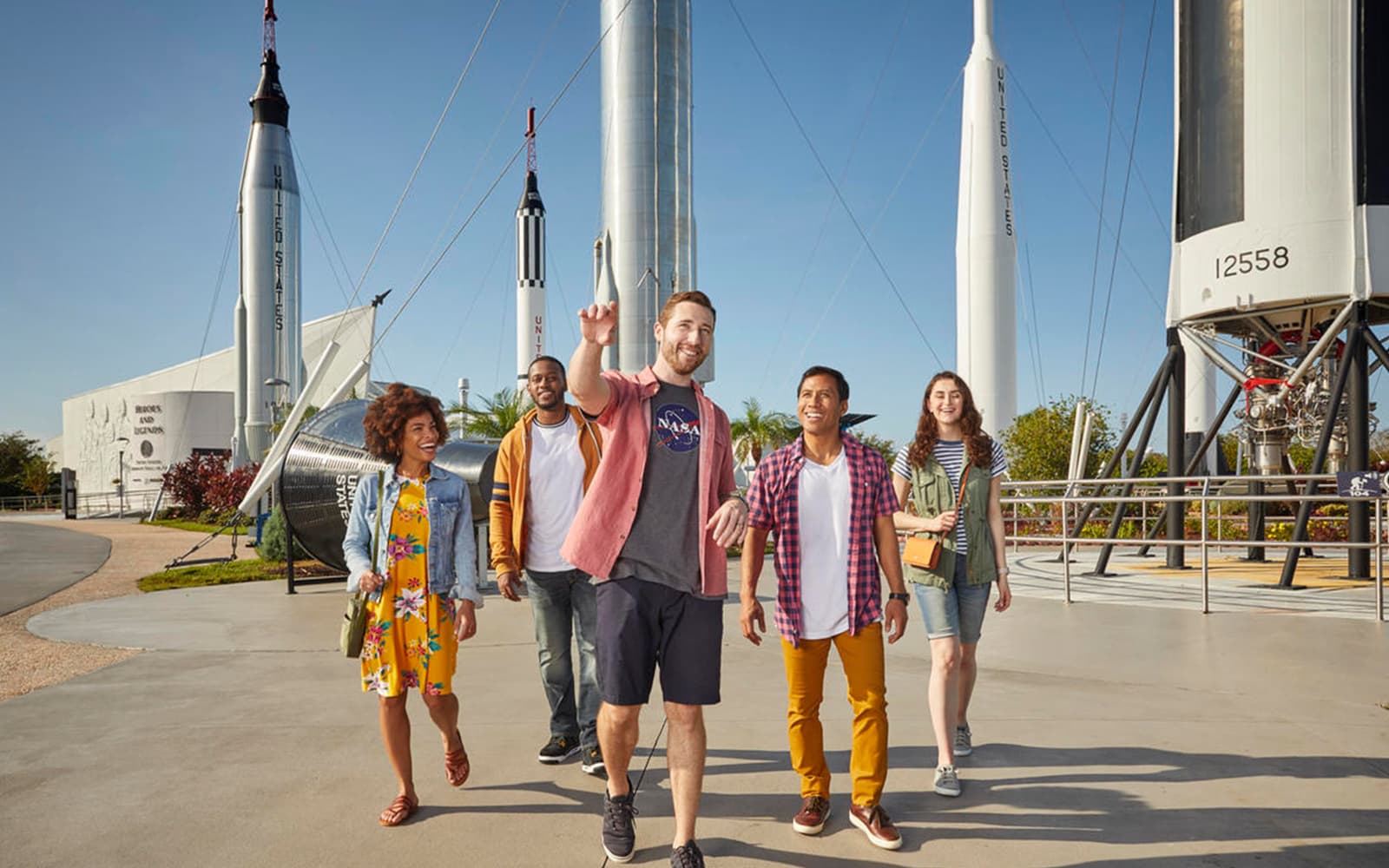 Combo (Save 5%): Kennedy Space Center Tickets + ICON Park 3 Attractions Package