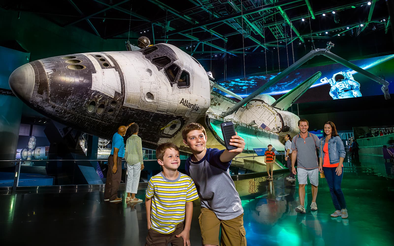 Combo: Kennedy Space Center + Airboat Safari + Round-Trip Transportation