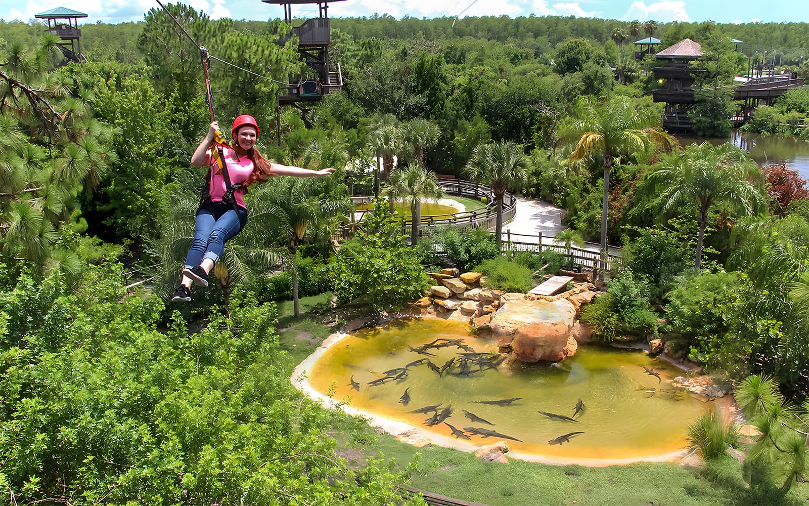 Gatorland Tickets with Screamin’ Gator Zip Line Access