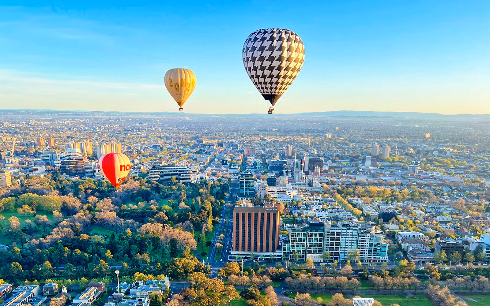 Sunrise Hot Air Balloon Flight Over Melbourne tickets in Melbourne - Attractions | TickYourList