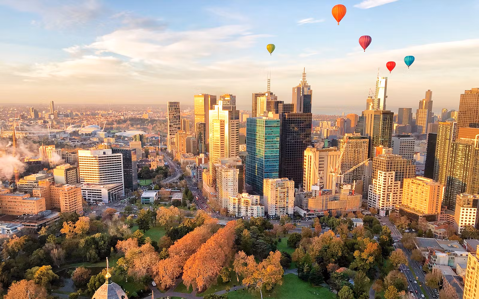 Sunrise Hot Air Balloon Flight Over Melbourne tickets in Melbourne - Highlights | TickYourList