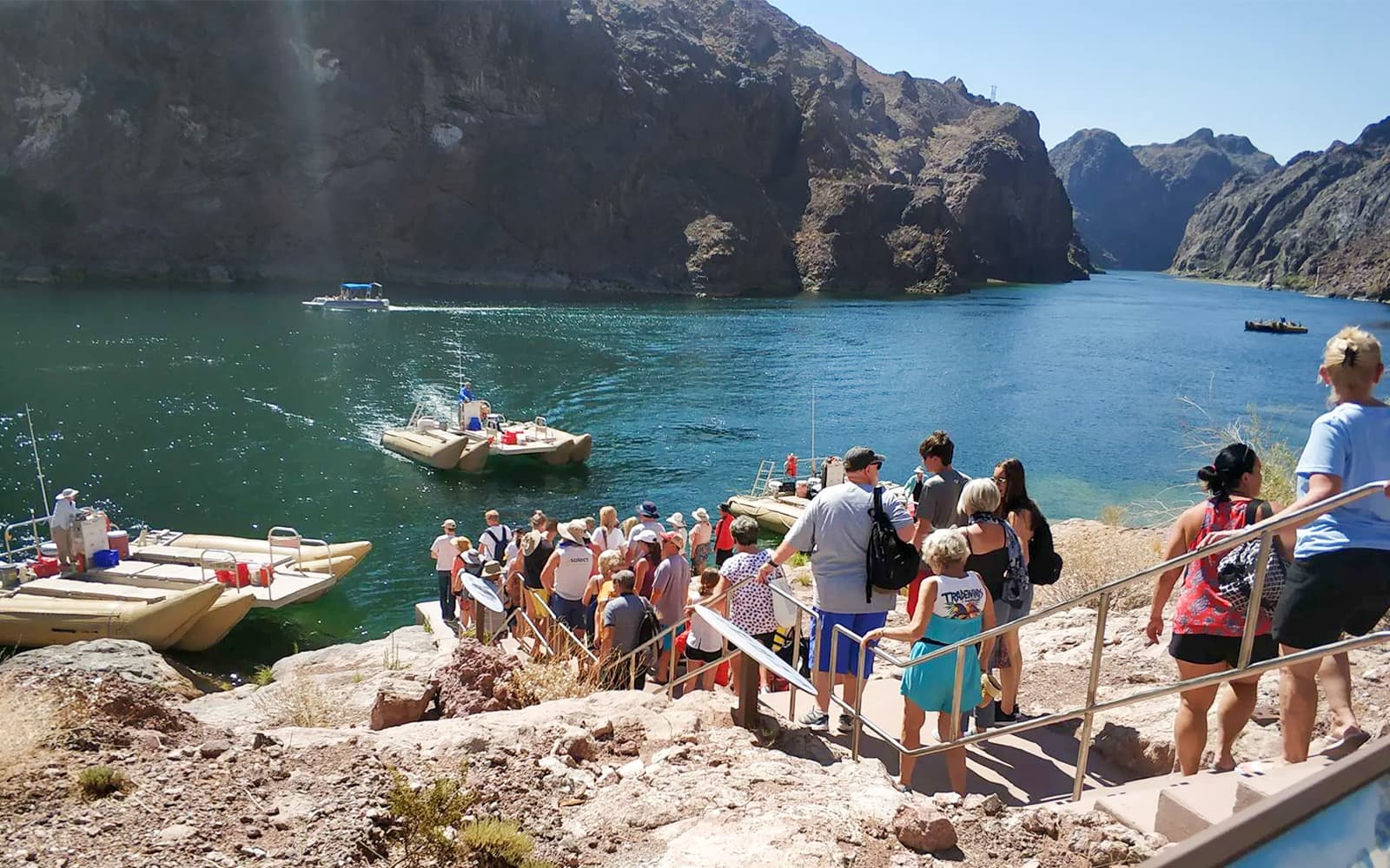 From Las Vegas: Hoover Dam Raft Float Half-Day Tour