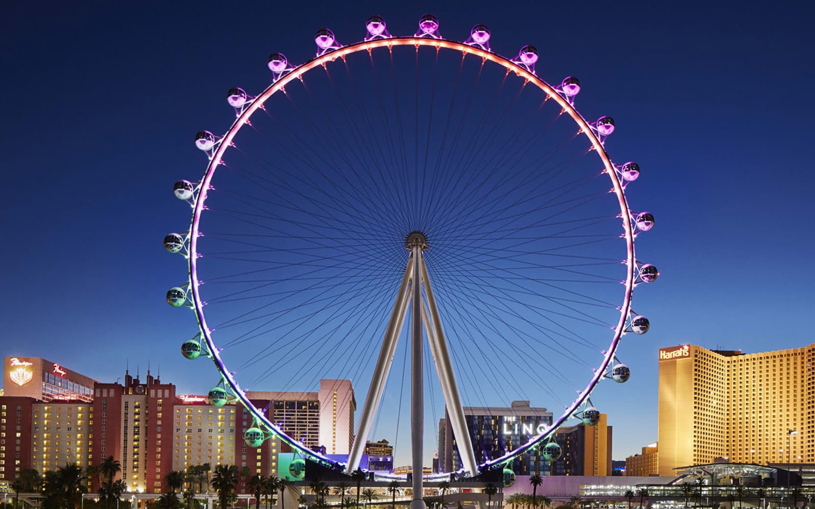 Combo: The High Roller at The LINQ + Eiffel Tower Las Vegas Viewing Deck Tickets in Las Vegas - Attractions | TickYourList