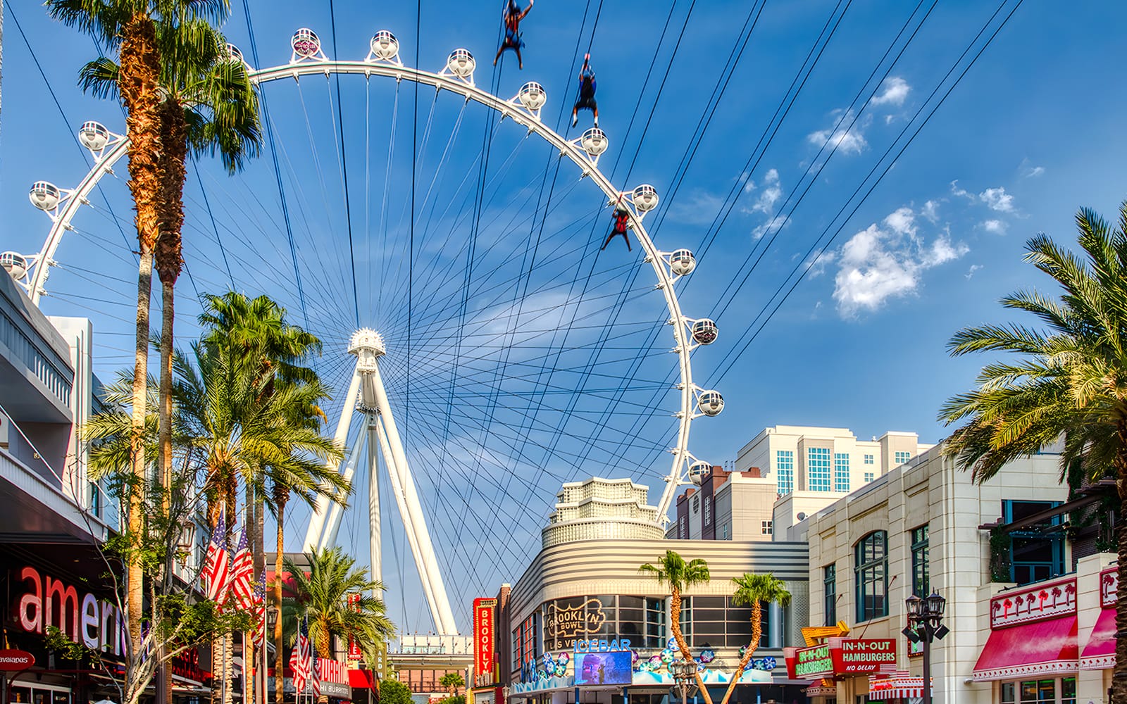 Fly LINQ Zipline Tickets experience in Las Vegas | TickYourList