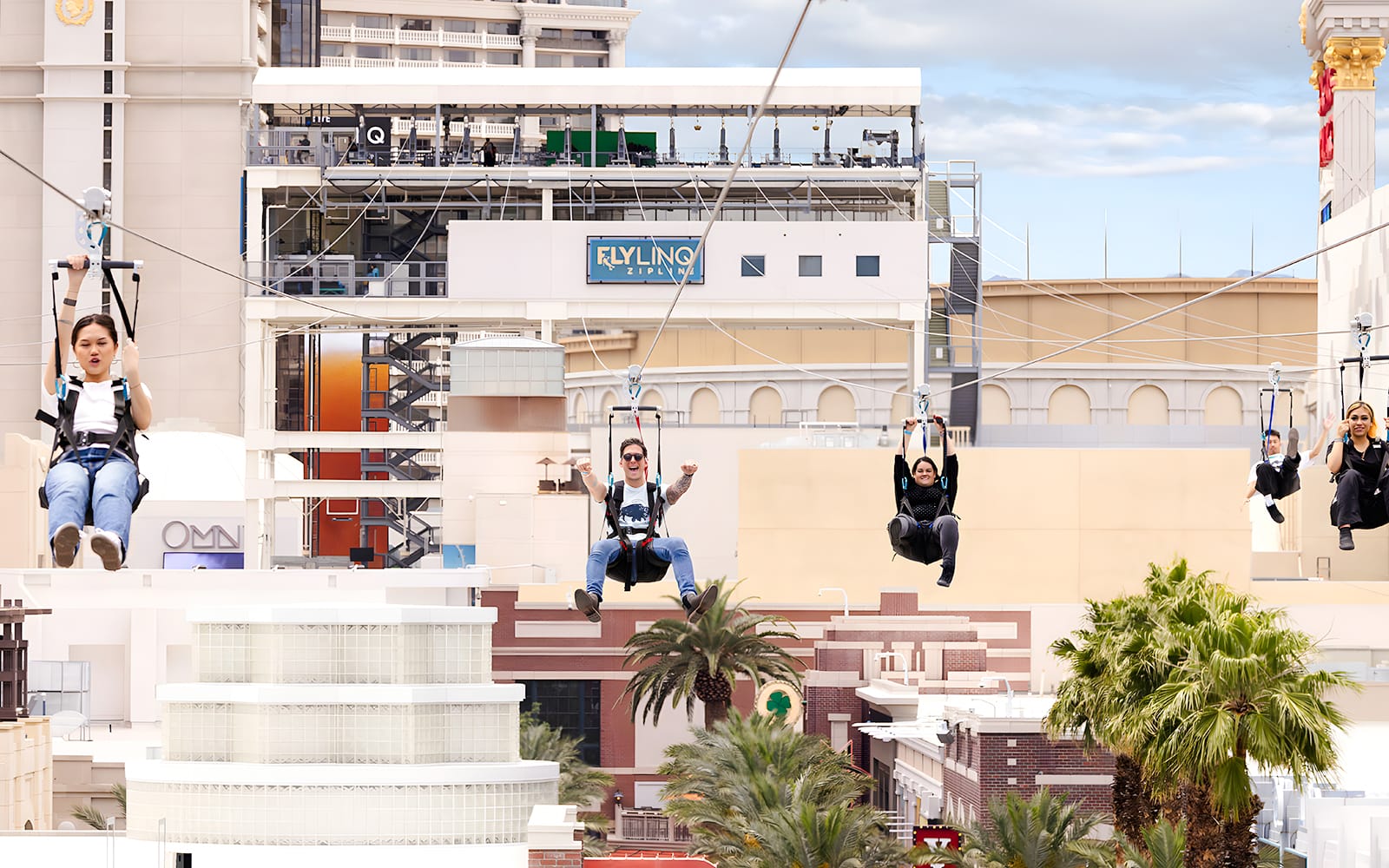 Fly LINQ Zipline Tickets in Las Vegas - Highlights | TickYourList