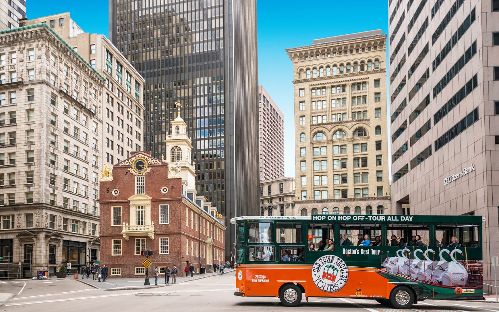 Old Town Trolley Tours: Boston Hop-on Hop-off Bus Tour tickets in Boston - Features | TickYourList